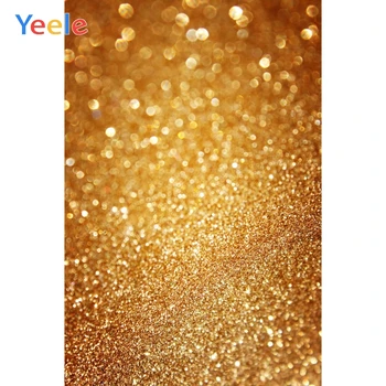 

Golden Light Bokeh Backdrop Newborn Baby Shower Kids Birthday Party Portrait Party Background Photography For Photo Studio