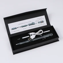 Multi-function Tactical pen with Rechargeable LED Torch self-defense pen survival Tool Magnetic Control Switch Tactical Pens
