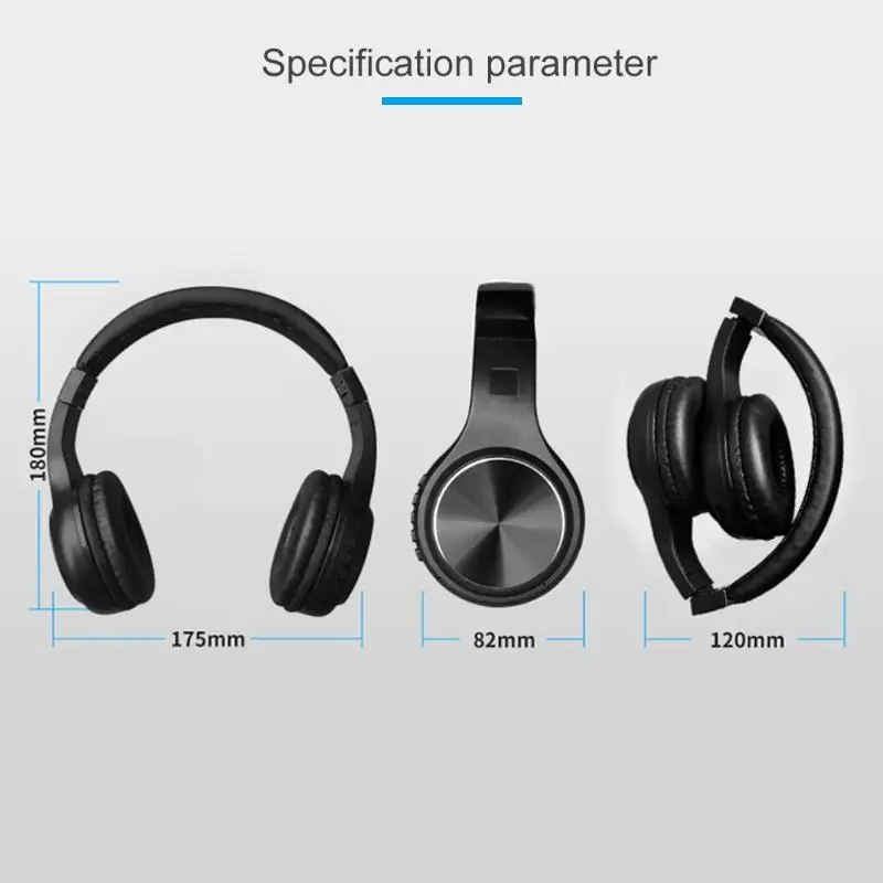 L1 Складные Bluetooth наушники беспроводные наушники для бега Поддержка TF карты
