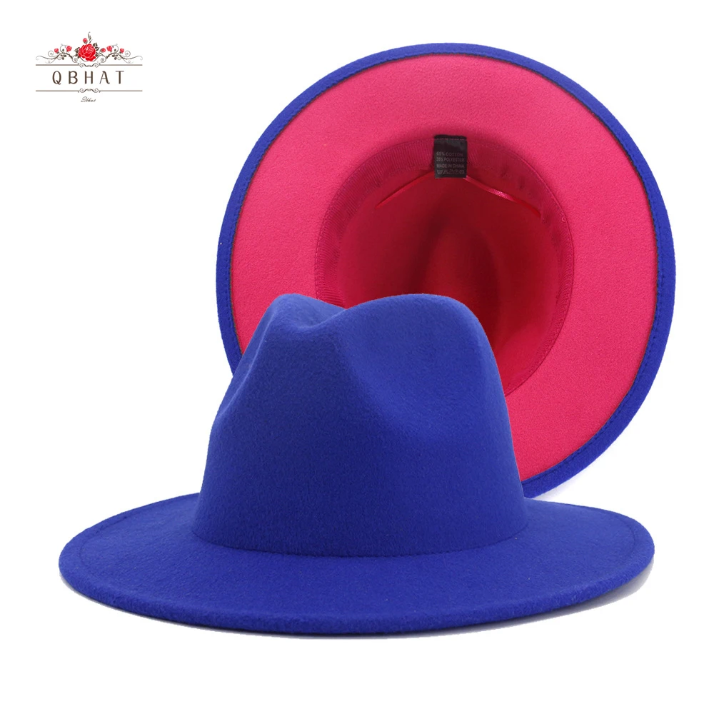 Wide Brim Panama Jazz Fedora Hats 