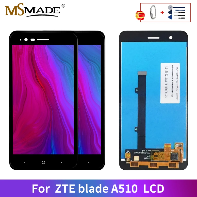 

For ZTE Blade A510 Display LCD Touch Screen Digitizer Replacement Parts For For ZTE Blade A510 BA510 LCD AAA Quality