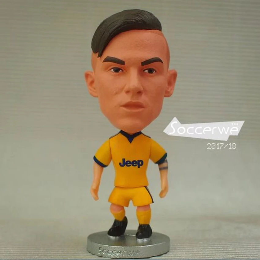 6,5 см Высота куклы Paulo Dybala 2,5 дюйма Статуэтка из смолы