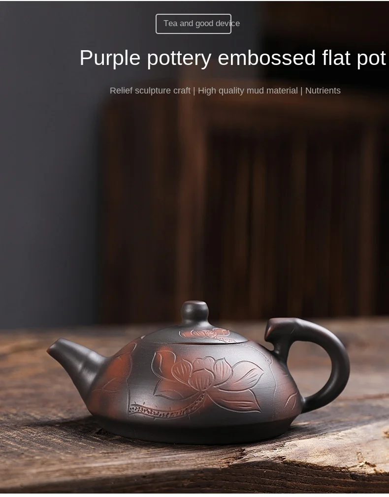 ovo dragão pote de barro roxo pote xi shi chaleira chá