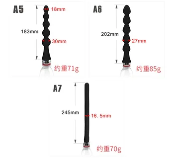 Portable Mineral Water Bottle Anal Enema Anal Washing Douche Vagina Cleaning Anal Plug Adult Sex Toys for Woman Man Gay Anal Sex 4