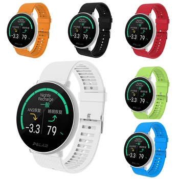 

For Boneng Polar Ignite Watch Strap Solid Color Concise Sport Smart Watch Strap Silicone Replacement Watchband New