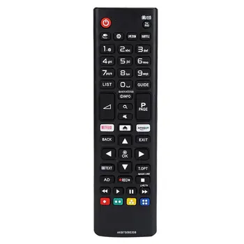 

for Lg English Version Tv Remote Control Akb75095308 Portable Wireless Tv Button 433 Mhz RF ONLENY ABS 8-15 (m)
