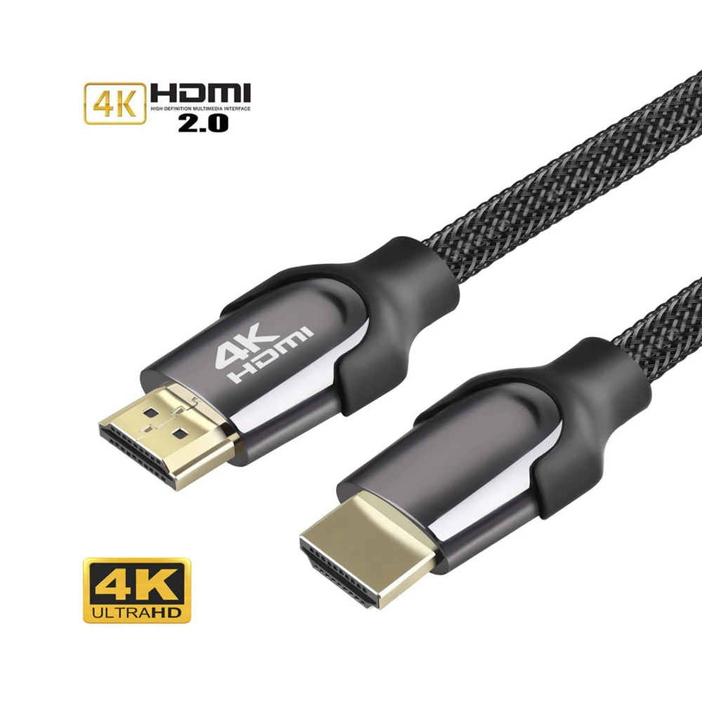 

HDMI Cable HDMI to HDMI Cable 4K HDMI 2.0 3D 60FPS Cable for Splitter Switch TV LCD Laptop PS4/3 Projector Cable HDMI
