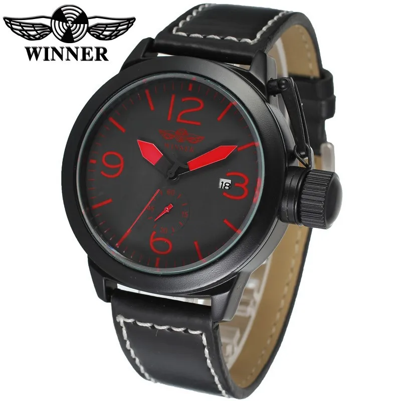 

Winner Winner Fashion & Sports Casual Students Calendar Simple Fully Automatic Mechanical Wrist Watch