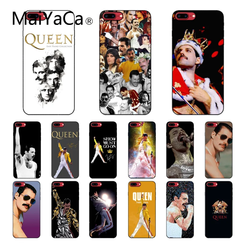 Freddie Mercury Queen аксессуары для телефона чехол iPhone 11 Pro XS MAX XR 8 7 6 Plus 5 5S SE12 mini 12Pro Max |