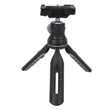 

phone tripod Mini Metal Desktop Tripod Stand Selfie Vlog Handle for Mobile Phone ILDC DSLR Camera monopod