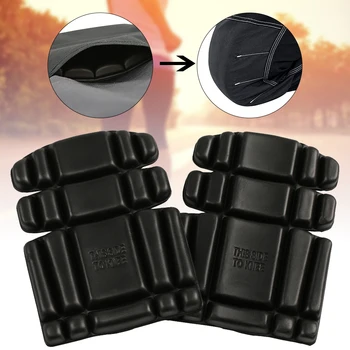 

1pair Crashproof Construction Site Guard Brace Leg Protective Knee Pads Supportive Workplace Safety Insert Type Work Trouser