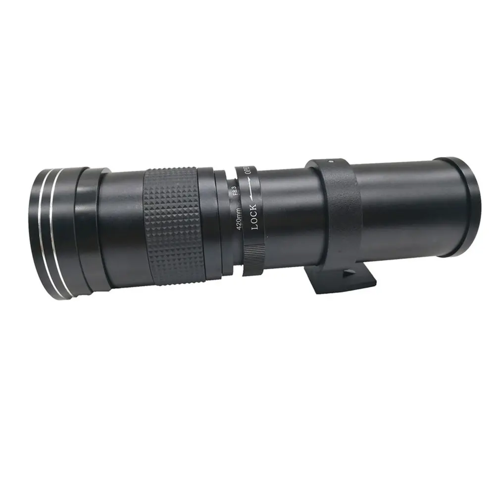 420-800mm F/8,3-16 телефото зум-объектив для цифровой зеркальной камеры Nikon Камера D5100 D5300 D5200 D7500 D3300 D3400 D3200 D90 D7200 D5600 D3X