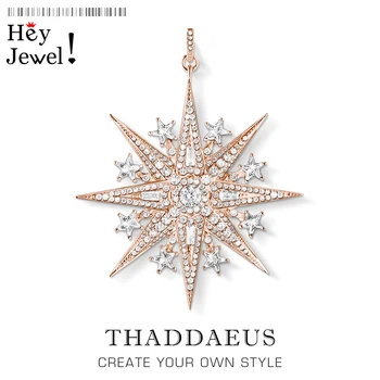 

Pendant Lucky Magic Star Rose Gold,2020 Spring New Jewelry Romantic 925 Sterling Silver Unique Magical Festive Gift For Women