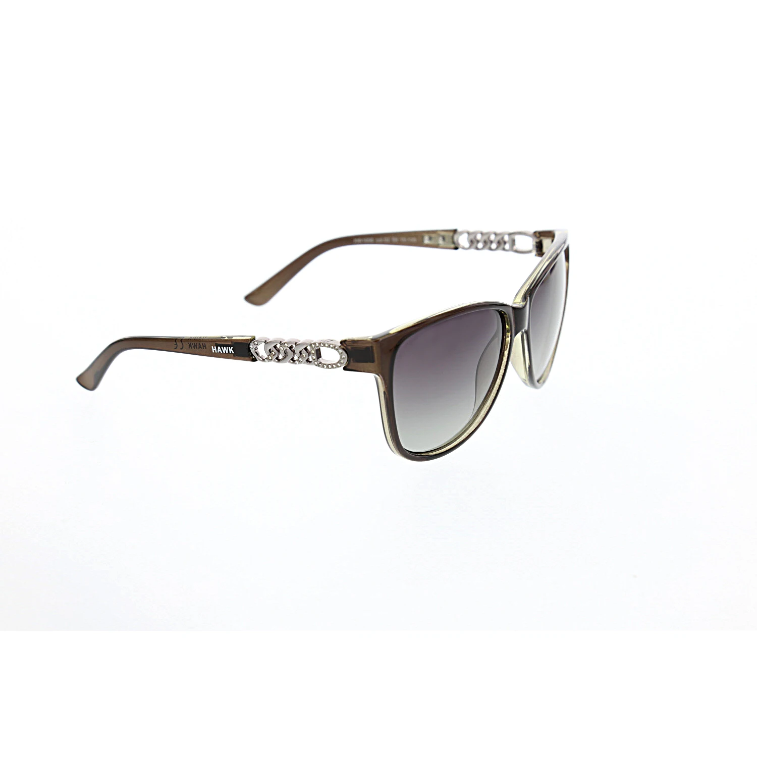 

Women's sunglasses hw 1656 02 bone smoked organic square square 59-15-135 hawk