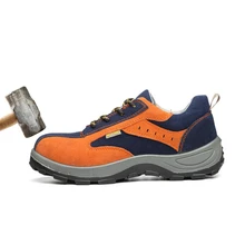 Защитная обувь со стальным носком; дышащие защитные ботинки с защитой от разбивания; Прочная Рабочая защитная обувь; страховая обувь; Militar Zapatos De