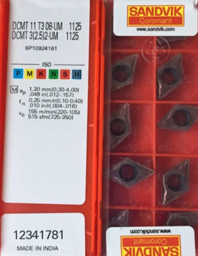 10 шт. твердосплавная вставка DCMT 11T308-UM 1125