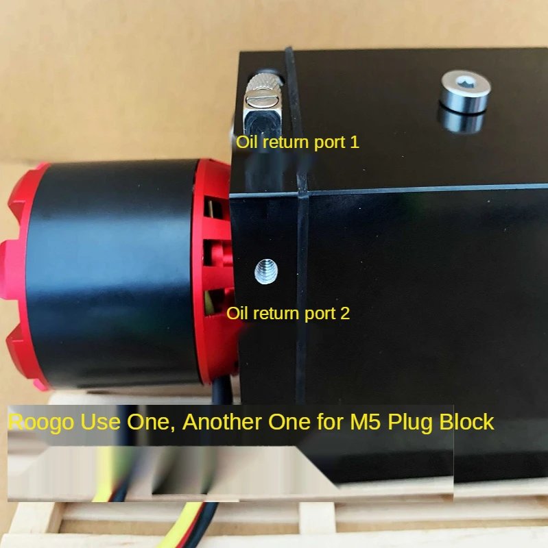 CNC Alloy Hydraulische Pumpe Integrierte Pumpe mit Kraftstoff Tank