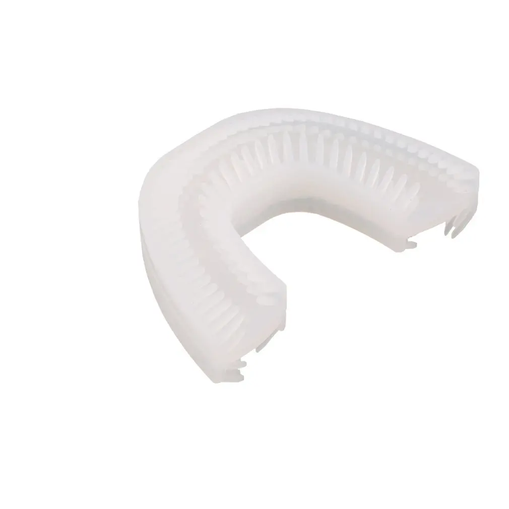 

360 Automatic Brush Electric U-shaped USB Toothbrush Silicone Brush Head Generation 1 OPP Packaging