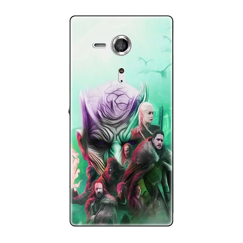 A291 Телефонные чехлы для sony Xperia SP M35 M35h M35C C5303 C5306 C5302 чехол с принтом(розы); волк милый чехол-крышка с узорами чехол для телефона чехол Fundas Para - Цвет: A291