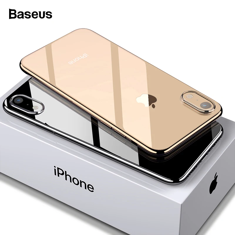Чехол для телефона Baseus для iPhone Xs Max, Xr, X, S, R, Xsmax, ультра тонкий, мягкий, ТПУ, силиконовый чехол для iPhone, Max, Fundas