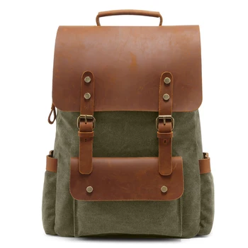 

men's backpack vintage canvas backpack school bag men's travel bags large capacity backpack laptop backpack bag high qualit