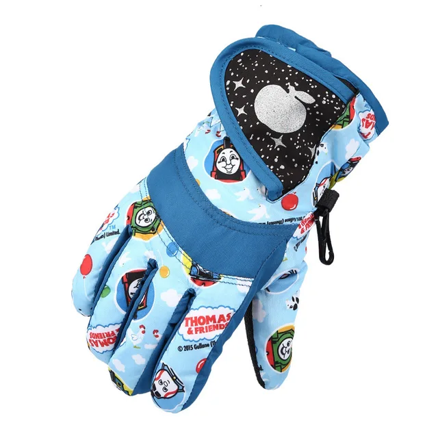 US $4.82 Girls Boys Waterproof Warm Gloves Winter Professional Ski Gloves Snow Kids Windproof Skiing Snowboa