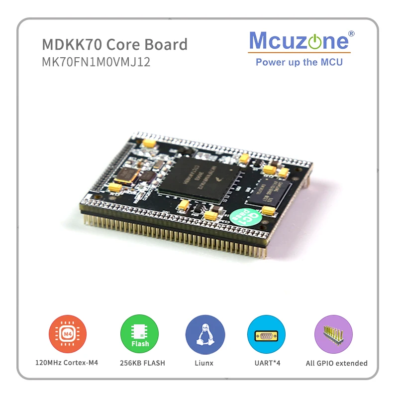MDKK70 core Freescale Kinetis, 120 МГц Cortex-M4, K70FN1M0VMJ12, 128MB DDR2, 256MB NAND, ЖК-дисплей, Ethernet, консервная банка, UARTx6, 16BitADC