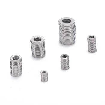 

105pcs 304 Assorted Washers Stainless Steel M3 M4 M5 M6 M8 M10 For Electronic Instruments Metric Flat Washer Kit