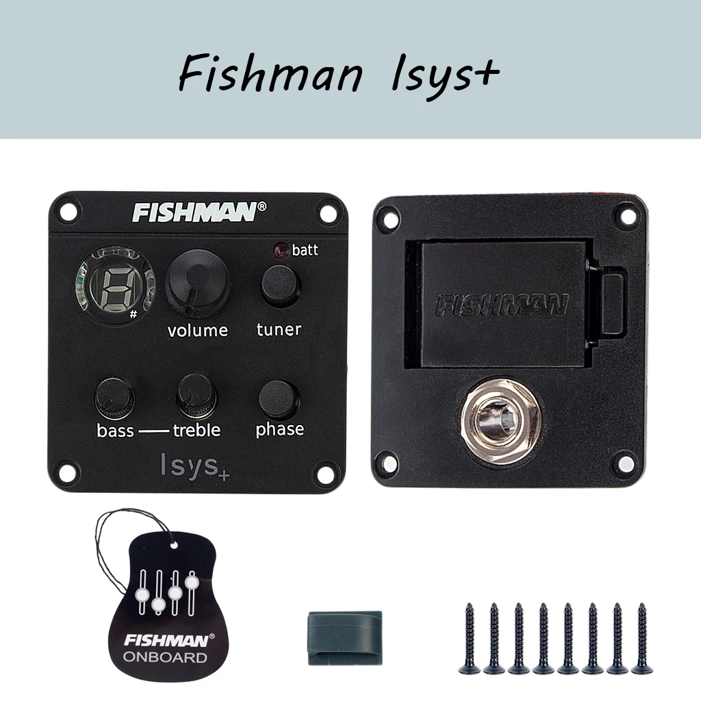 Акустическая гитара FISHMAN ISYS встроенная система предварительного усиления EQ|Детали и аксессуары для гитар| |