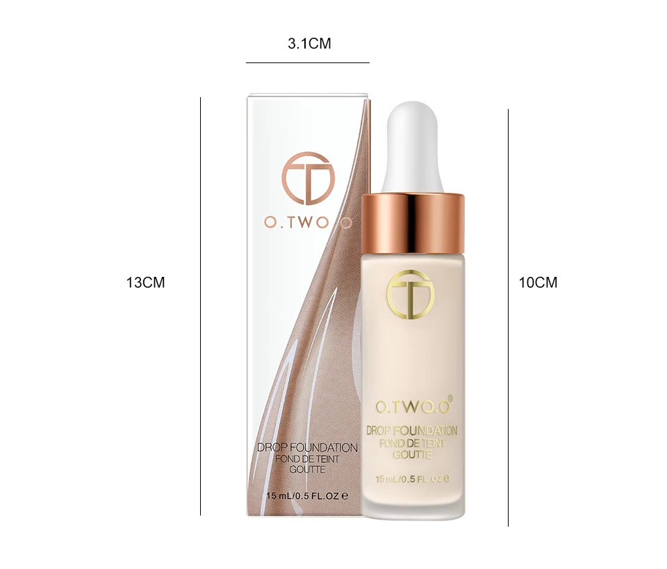 otwoo liquid drop foundation