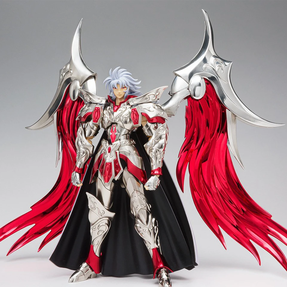 Tronzo оригинальные Bandai Saint Seiya EX Ares Saga Evil White Hair God Gemini Saintia Shoko ПВХ Фигурки Модель