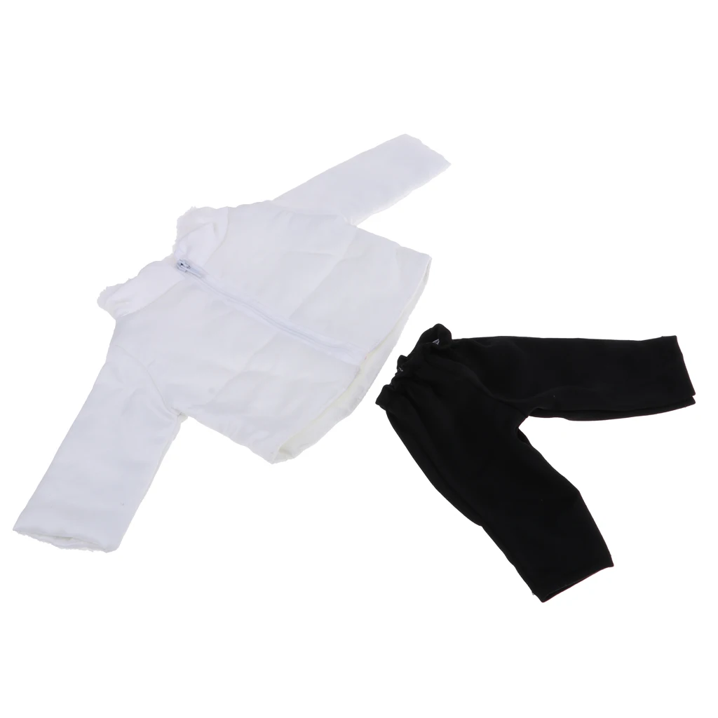 Two-piece Outfits Cotton Jacket And Trousers For 18 Inch American Dolls