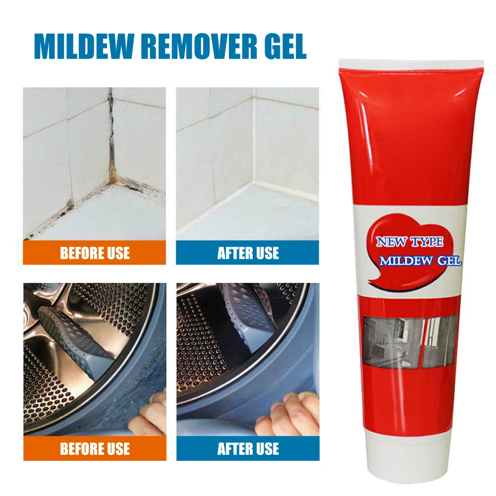 Mildew Remover Gel Wall Mold Tile Cleaner Bathroom Porcelain Floor Caulk for Home Wall AIA99