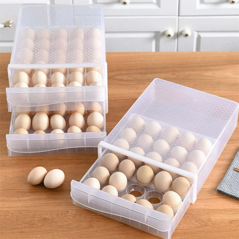 https://ae01.alicdn.com/kf/H1ab33e22497f44f0aad78152c8f4405dJ/60-Grid-Household-Egg-Storage-Box-Drawer-Type-Refrigerator-Storage-Box-Plastic-Transparent-Dumpling-Box-Double.jpg