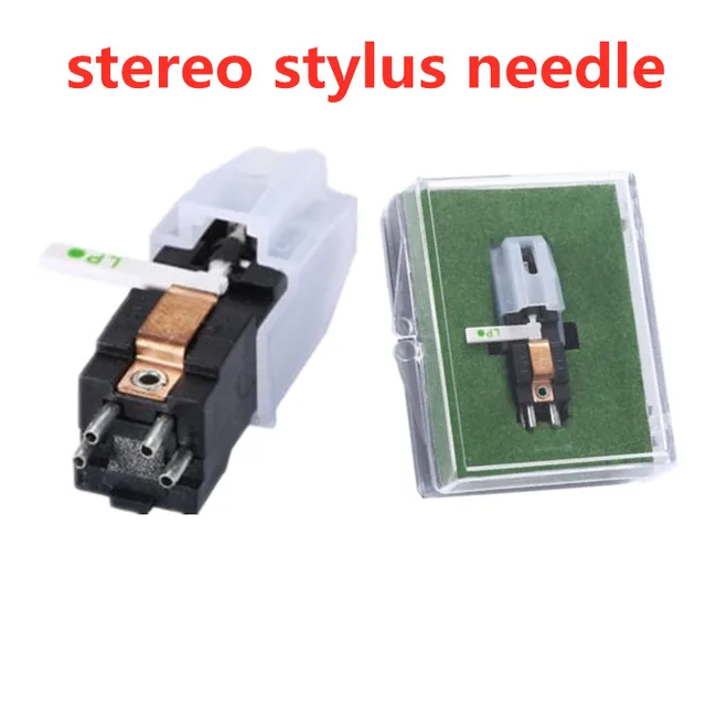 Phonograph Turntable Dual Moving Cartridge Stylus With LP