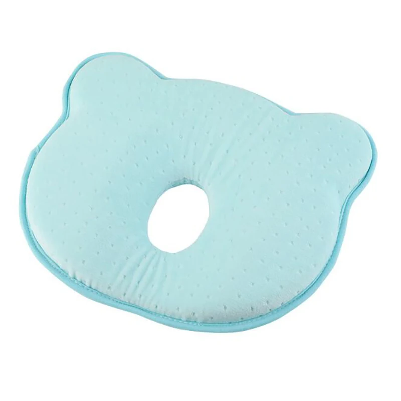 Soft Infant Newborn Baby Pillow Anti Flat Head with Animal Shape sleeping Support Pillows Baby Pillows Breathable   YKX005