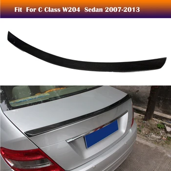 

Carbon Fiber Car Trunk Boot Spoiler For Mercedes-benz W204 C Class Sedan 4-door C220 C280 C300 C350 C63 2007-2013