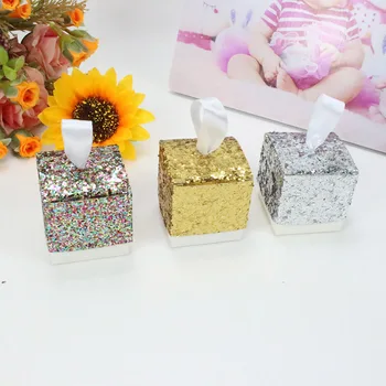 

AVEBIEN 20pcs High grade Baby Shower Favors Candy Box Kids Event Party Supplies chocolate Pack Gift Box Birthday Party ornament
