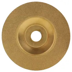 BMBY-100Mm Золото Алмаз Титан шлифовальный круг пила круглый нож с диском Фрезерный резак точилка для инструментов угловая шлифовальная машина