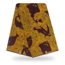 Fashion nederlands Design African Nigerian Ankara Holland High Quality Real Wax Colorful Print Fabric