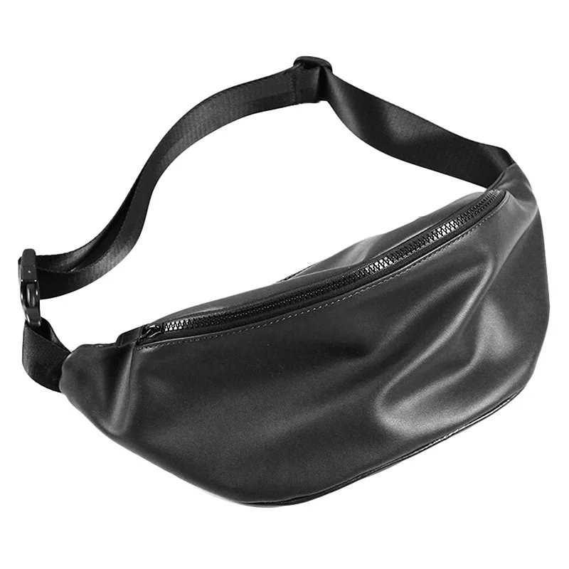 Women's Fashion Waist Belt Bag PU Leather Fanny Pack Chest Bag Designer