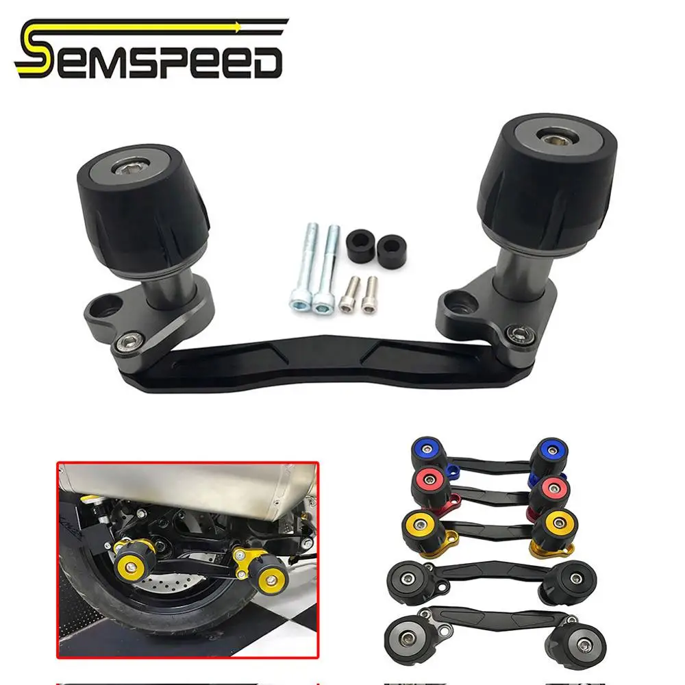 

Motorcycle Exhaust Slider Falling Protector For Honda For300 PCX125 XMAX300 400 NVX155 NMAX155 Aerox155 Rear Axle Crash Slider