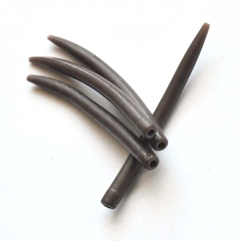 

50pcs 35mm/50mm Anti Tangle Rig Sleeves Rubber Carp Rig Fishing Accessories