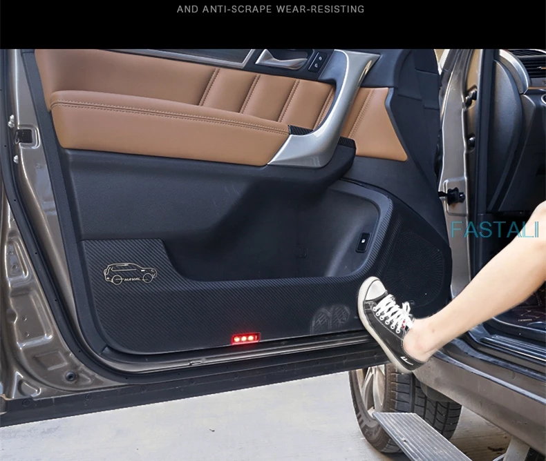 Для maval H9- автомобильный коврик для защиты двери из искусственной кожи с защитой от ударов, наклейки для защиты от царапин, автомобильные принадлежности