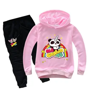 

2-16Y New Me Contro Te Hoodie Pants 2pcs Set Baby Boys Clothing Sets Girls Sport Suit Spring Costumes Kids Clothes Set