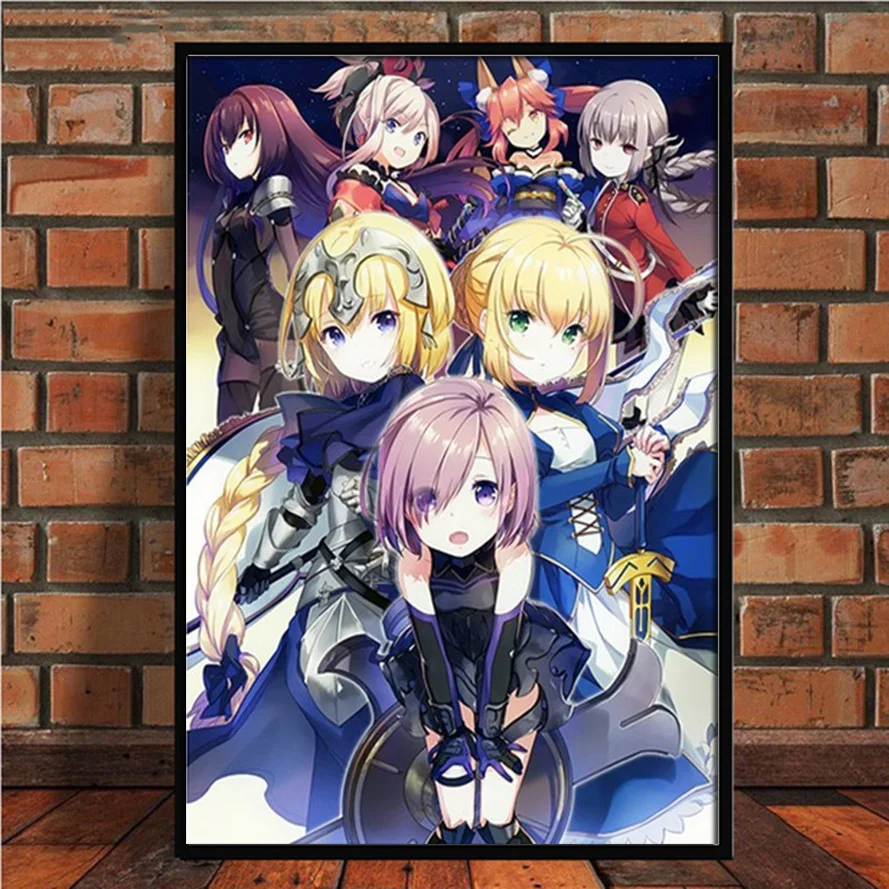 Северная Настенная картина Печать Картина модульная Япония аниме Fate Grand заказ Сексуальная tamamo no Mae Косплей плакат домашний Декор Спальня холст - Цвет: Nordic WW422-07