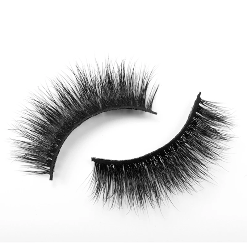

Thick Makeup Lashes 3D Mink Hair False Eyelashes Long Wispies Fluffy Multilayers Eyelashes Cruelty-free Extension