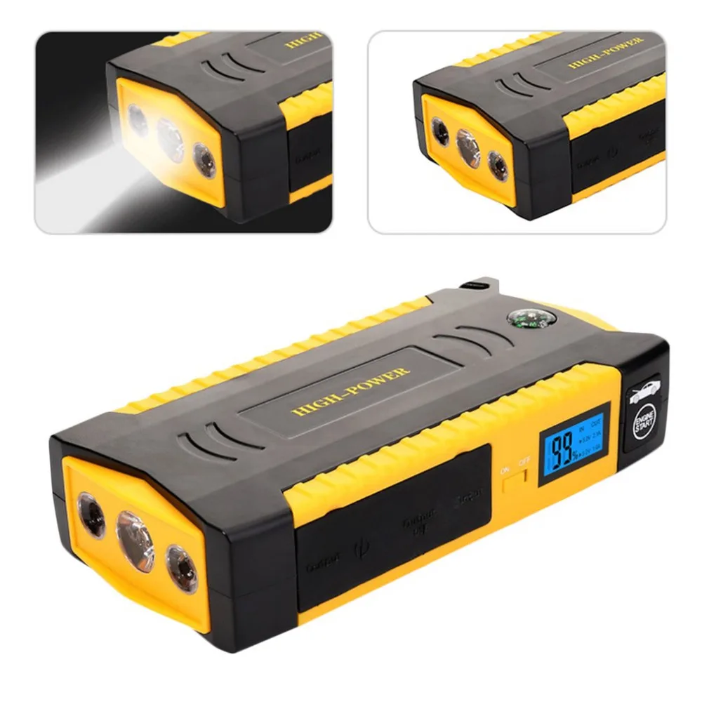 

Multifunctional 12000-18000mAh Jump Starter Car Battery Power Bank Emergency Auto Booster Pack Vehicle Jump Starter Hot Selling
