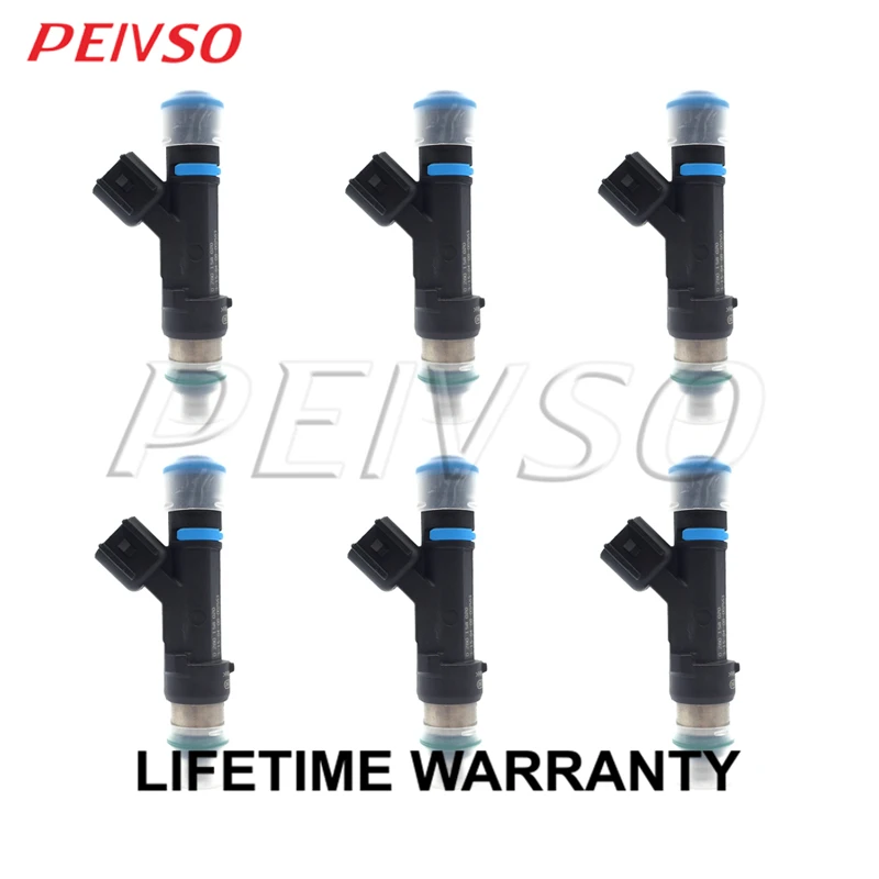 6x 0280158020 53032701aa Fuel Injector For Jeep Commander 20062010