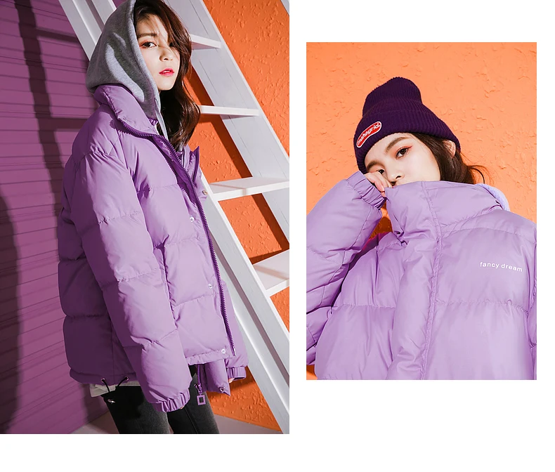 White duck down jacket female in 's new fashion coat in the fall and winter of long